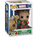 Figurka Funko POP! Bobble-Head Guardians of the Galaxy - Holiday Groot with Lights &amp; Ornaments_83660688