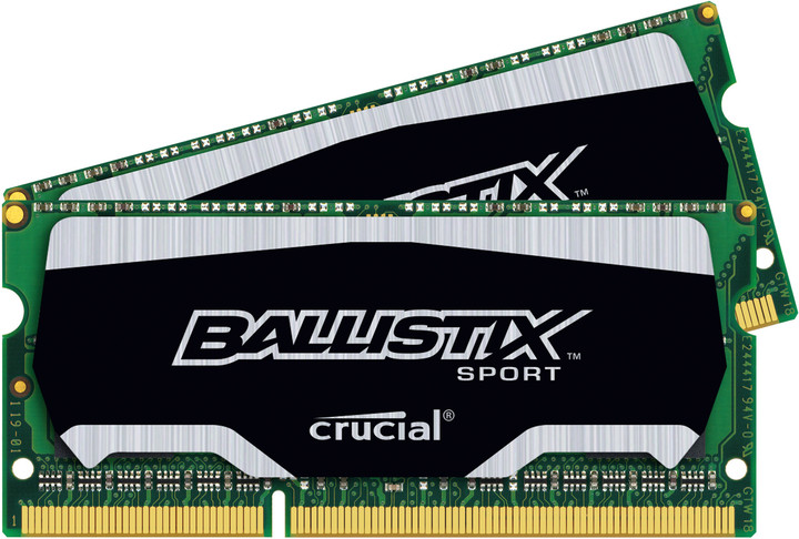 Crucial Ballistix Sport 8GB (2x4GB) DDR3 1600 SO-DIMM_1817872434