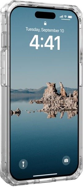 UAG ochranný kryt Plyo MagSafe pro Apple iPhone 15 Pro, bílá/stříbrná_95686439