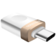 Mcdodo redukce z USB 3.0 A/F na USB-C s OTG, zlatá
