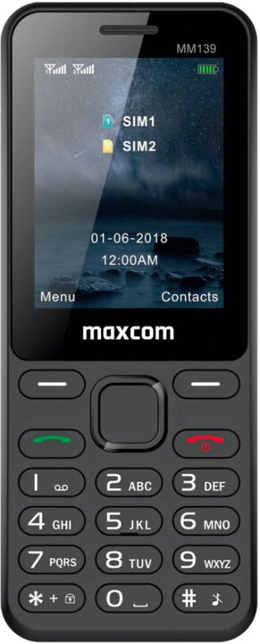 Maxcom MM139, Black_1205234905