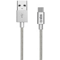 SBS Datový kabel USB-C, USB 2.0, s kovovými koncovkami, 1.5m, stříbrná_98960982