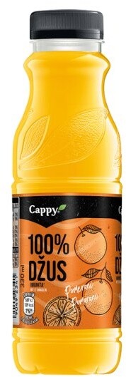 Cappy 100% džus, pomeranč, 330ml_1018936733