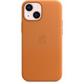 Apple kožený kryt s MagSafe pro iPhone 13 mini, zlatohnědá_1526214076