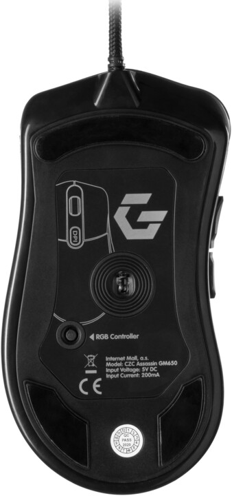 CZC.Gaming Assassin, herní myš, tichá_480172427