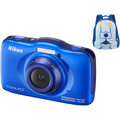 Nikon Coolpix S32, backpack kit, modrá_2022191140