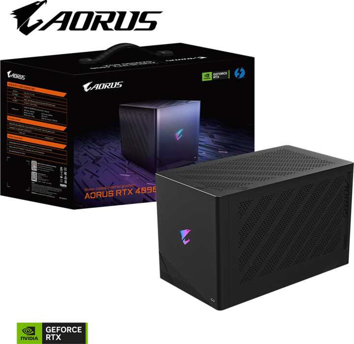 GIGABYTE AORUS GeForce RTX 4090 GAMING BOX, externí grafická karta_1185804527