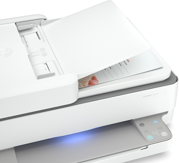HP ENVY 6420e multifunkční inkoustová tiskárna, A4, barevný tisk, Wi-Fi, HP+, Instant Ink