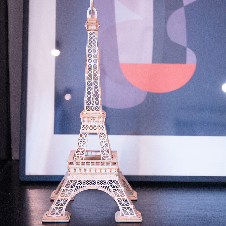 Stavebnice RoboTime Eiffelova věž, dřevěná_323271570