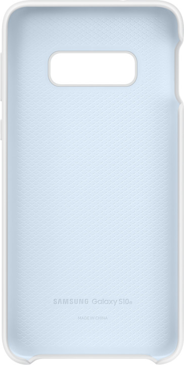 Samsung silikonový zadní kryt pro Samsung G970 Galaxy S10e, bílá_1215048182