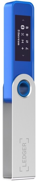 Ledger Nano S Plus Deepsea Blue, hardwarová peněženka na kryptoměny_1514200742