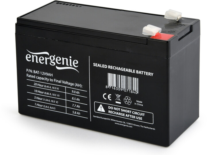 Gembird Energenie baterie BAT-12V9AH pro záložní zdroj_43409768