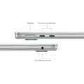 Apple MacBook Air 13, M3 8-core/8GB/256GB SSD/8-core GPU, stříbrná (M3, 2024)_1432072790