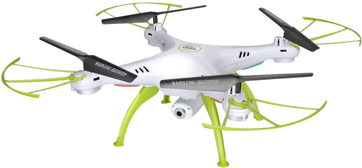 SYMA kvadrokoptéra X5HW 4, RTF, s kamerou, WiFi, RC set 2,4GHz, bílá_1525376945