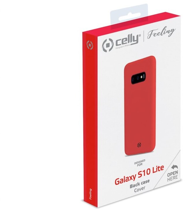 CELLY pouzdro pro Samsung Galaxy S10e, červená_202207187