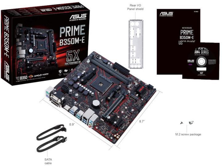 ASUS PRIME B350M-E - AMD B350_659450802