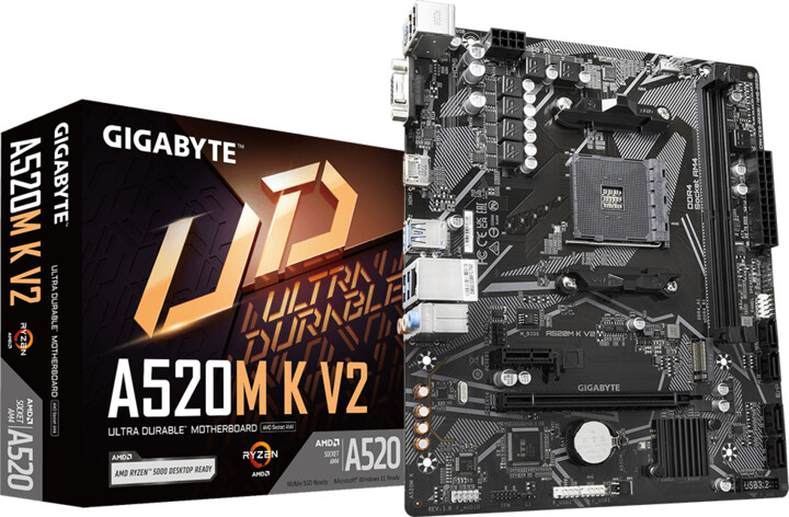 GIGABYTE A520M K V2 - AMD A520_1570456552