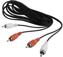 Gembird CABLEXPERT kabel přípojný 2xcinch/2xcinch, 3m, audio