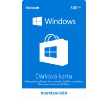 Microsoft Windows Store Gift Card 300CZK - elektronicky_888898202