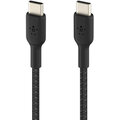 Belkin kabel USB-C, M/M, opletený, 1m, černá_424108305