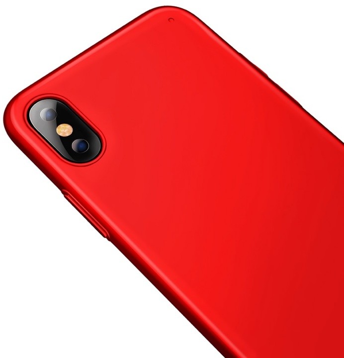 Mcdodo Super Vision zadní kryt pro Apple iPhone X/XS, červená_744581155