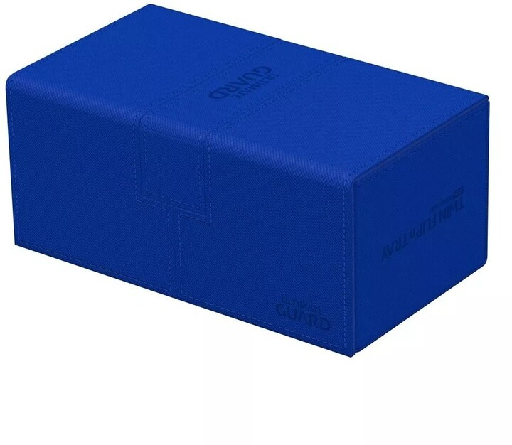 Krabička na karty Ultimate Guard - Twin FlipNTray Deck Case 200+, modrá_204544229