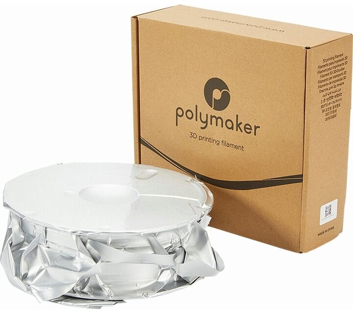 Polymaker tisková struna (filament), PolyLite PETG, 1,75mm, 1kg, červená_355312248