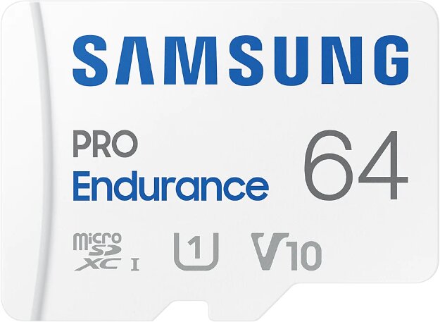 Samsung PRO Endurance microSDXC Card 100 MB/s (SD adaptér) 64 GB