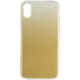 EPICO Pružný plastový kryt pro iPhone X / iPhone Xs GRADIENT, zlatý