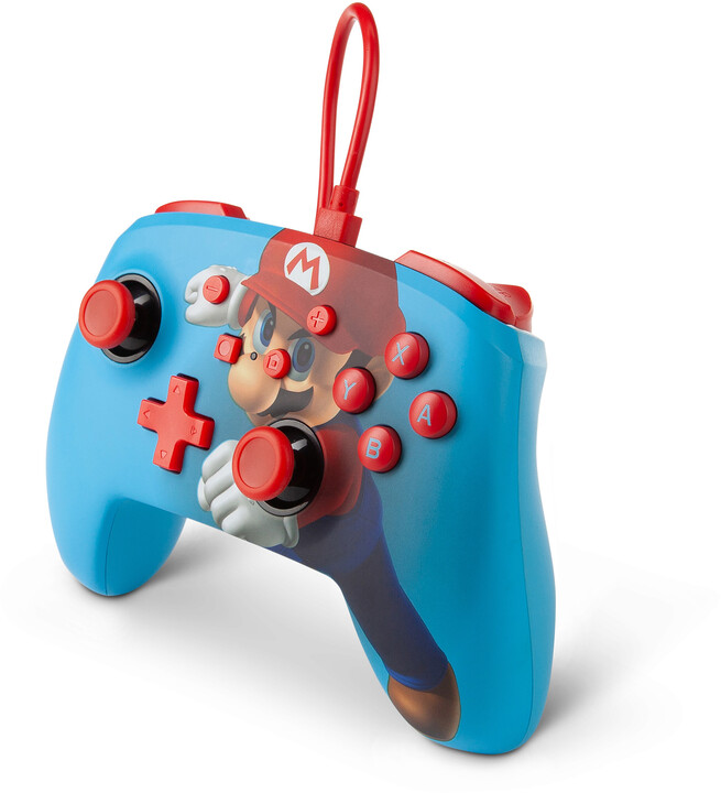 PowerA Enhanced Wired Controller, Mario Punch (SWITCH)_1490805346