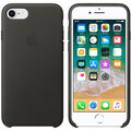 Apple kožený kryt na iPhone 8/7, uhlově šedá