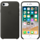 Apple kožený kryt na iPhone 8/7, uhlově šedá