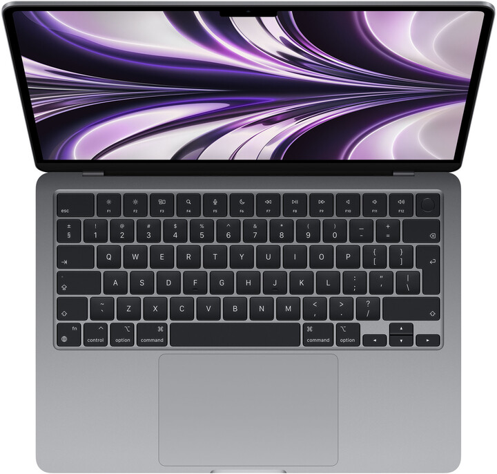 Apple MacBook Air 13, M2 8-core, 8GB, 256GB, 10-core GPU, vesmírně šedá (M2, 2022)_1557612871