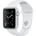 Apple Watch 38mm Silver Aluminium Case with White Sport Band