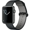 Apple Watch 2 42mm Space Grey Aluminium Case with Black Woven Nylon Band