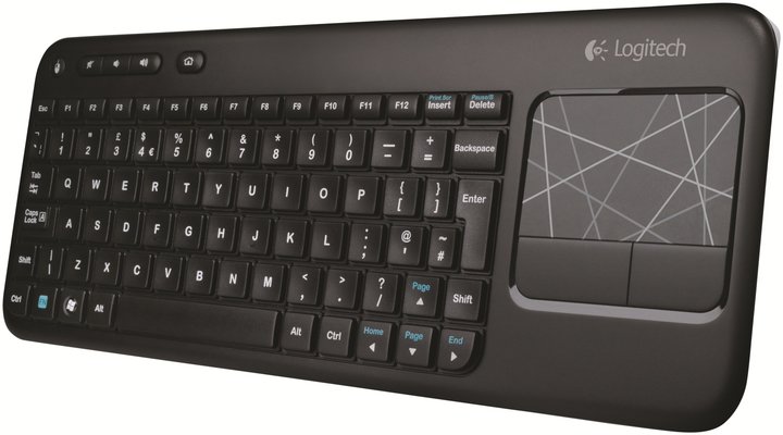 Logitech Wireless Touch Keyboard K400, CZ_1163659222