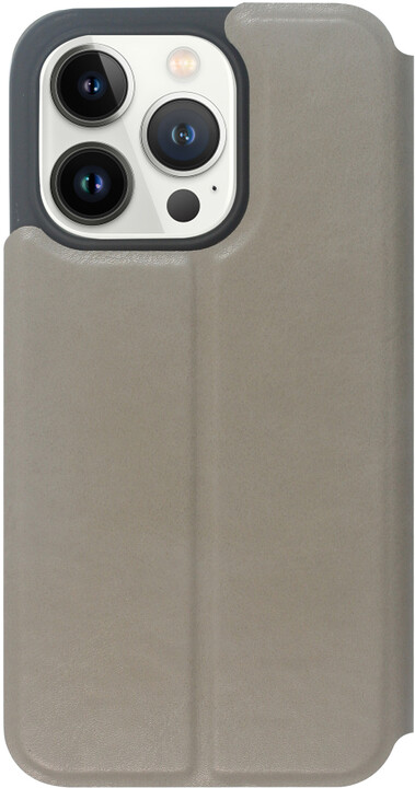 RhinoTech flipové pouzdro Eco Case pro Apple iPhone 14, šedá_820557415