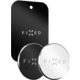 FIXED Magnetto Sada 3ks plíšků vhodných pro magnetické držáky, černá a stříbrná barva
