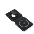 Spello by Epico skládací bezdrátová nabíječka 2v1 pro iPhone a Apple Watch, černá_941202035
