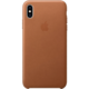 Apple kožený kryt na iPhone XS Max, sedlově hnědá