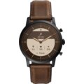 Fossil FTW7008 Hybrid Watch, M Dark Brown Leather_132305314