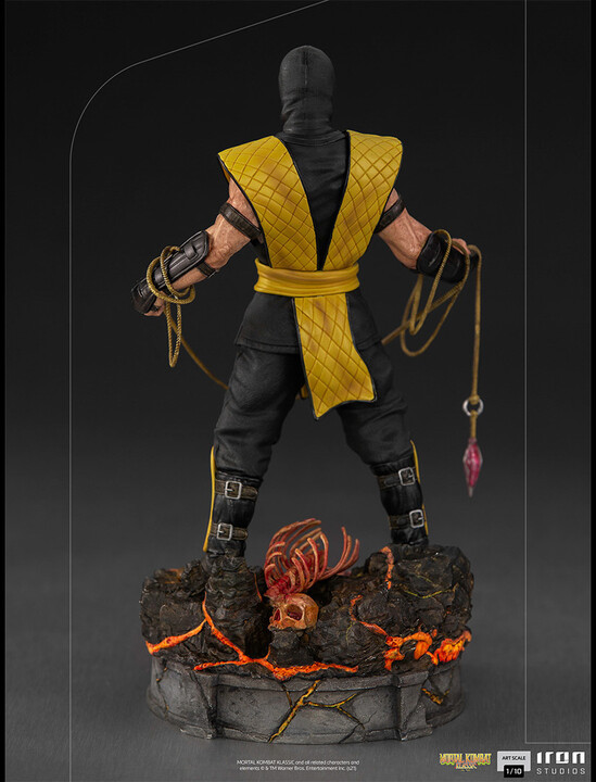 Figurka Iron Studios Mortal Kombat - Scorpion Art Scale, 1/10_168609890
