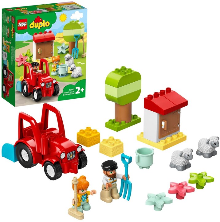 LEGO® DUPLO® Town 10950 Traktor a zvířátka z farmy_1436645609