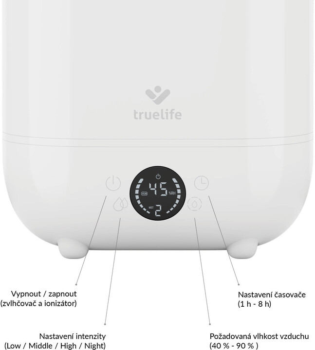 TrueLife AIR Humidifier H5 Touch, zvlhčovač vzduchu_506851951