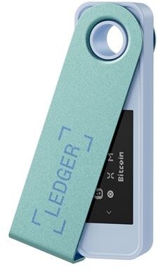 Ledger Nano S Plus Pastel Green, hardwarová peněženka na kryptoměny_510892973