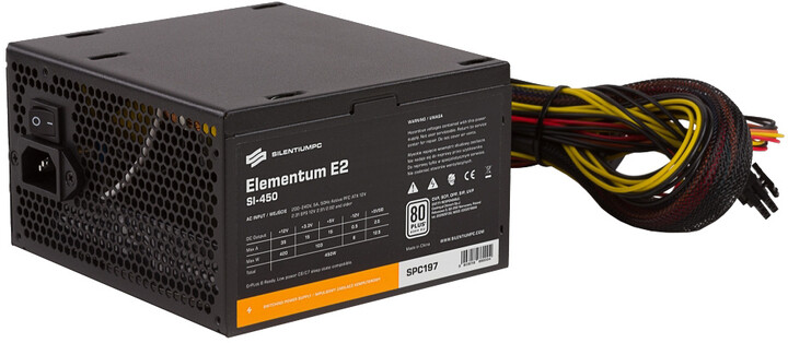 SilentiumPC Elementum E2, 450W, bulk_533243611