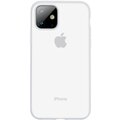 BASEUS Jelly Liquid Series silikonový ochranný kryt pro Apple iPhone 11, bílá_1057570222