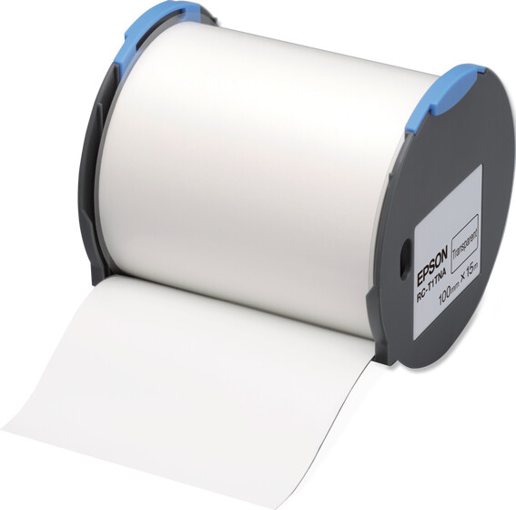 Epson LabelWorks RC-T1TNA, páska pro tiskárny etiket, 100mm, transparent_1384567928