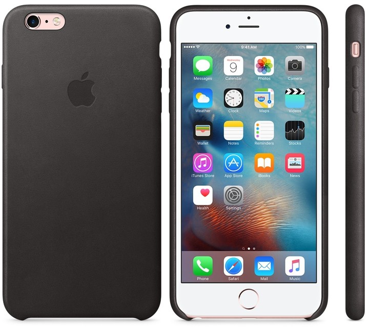 Apple iPhone 6s Plus Leather Case, černá_294780992