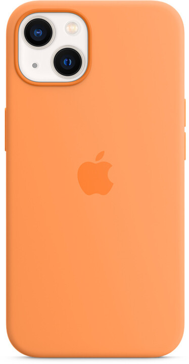 Apple silikonový kryt s MagSafe pro iPhone 13, měsíčkově žlutá_470988577